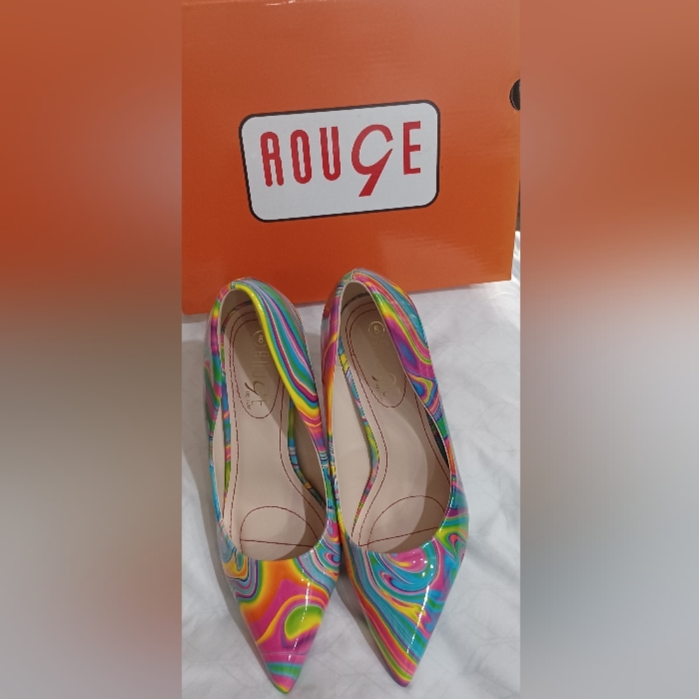 Ladies Hot Pink Shoes